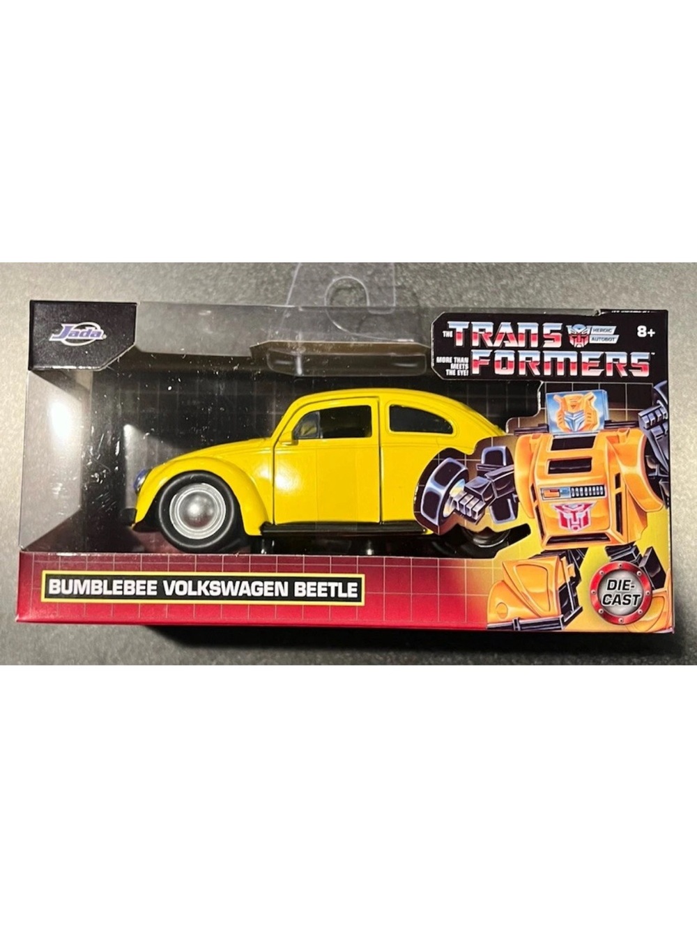🔥NOW $20🔥 Bumblebee Beetle Transformers Movie Jada Di-Cast Toy Car Figure